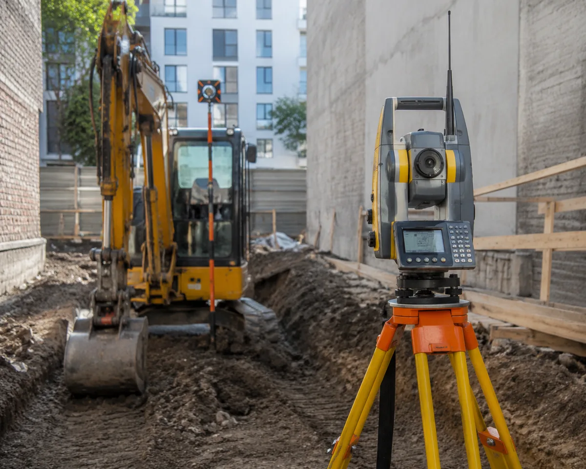 GNSS vs Total Station vs Laser for Excavator Guidance